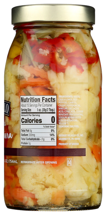 Pickeled Giardiniera, Mild, 25.5 oz