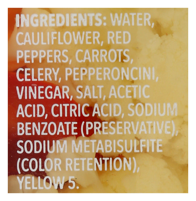 Pickeled Giardiniera, Mild, 25.5 oz