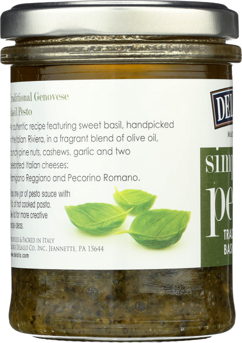 Simply Basil Pesto Traditional, 6.35 oz