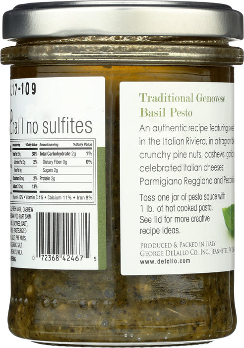 Simply Basil Pesto Traditional, 6.35 oz