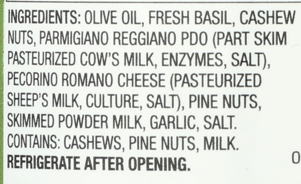 Simply Basil Pesto Traditional, 6.35 oz