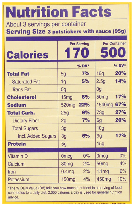 Chicken Potstickers, GF, 10 oz