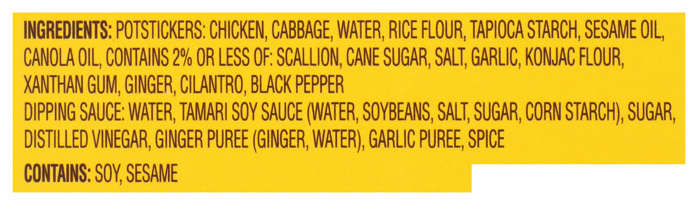 Chicken Potstickers, GF, 10 oz