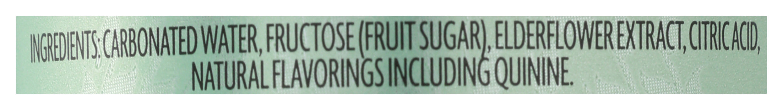 Elderflower Tonic Water 4/6.8 fl oz