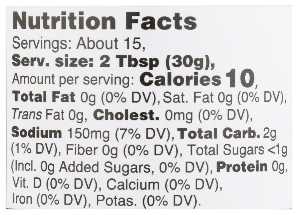 Salsa Verde, No Onion/Garlic, 16 oz