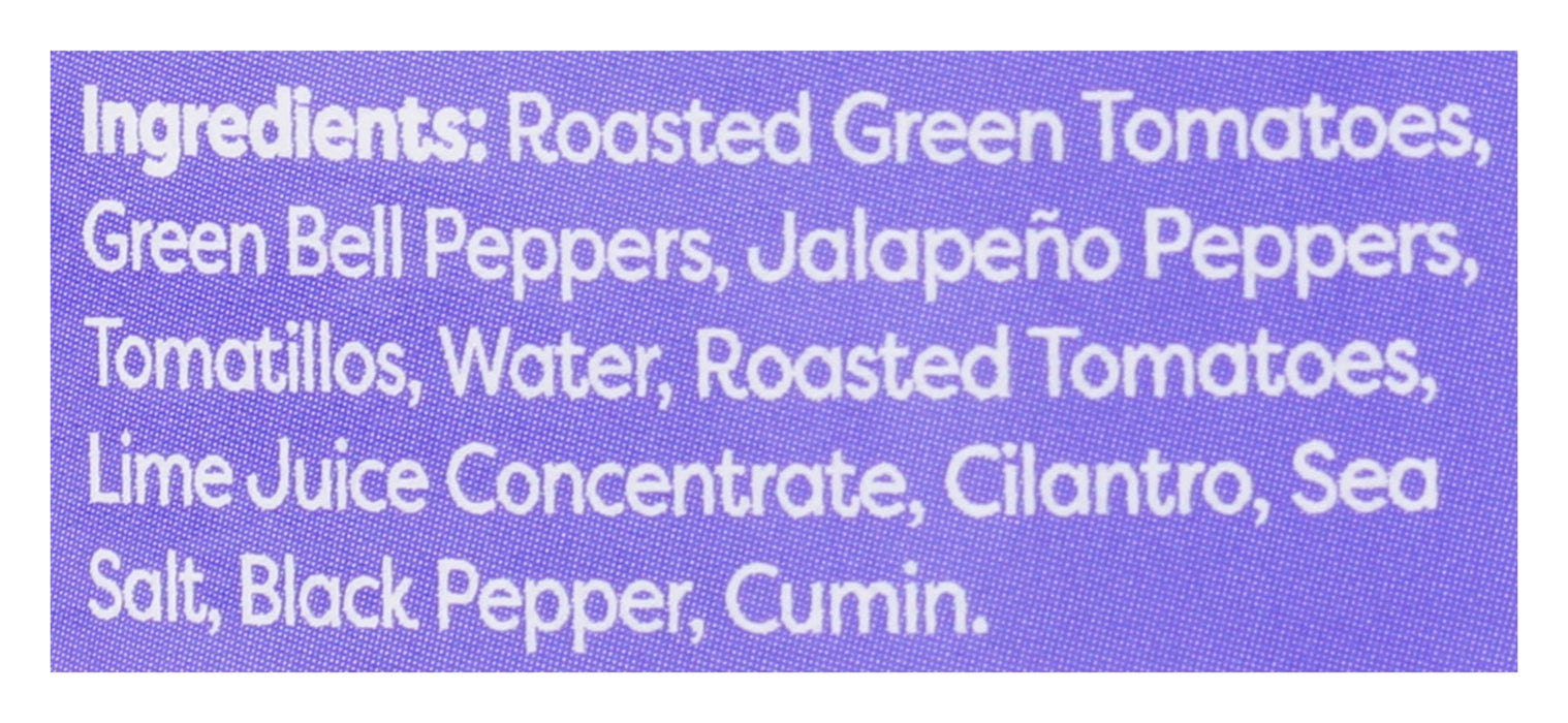 Salsa Verde, No Onion/Garlic, 16 oz