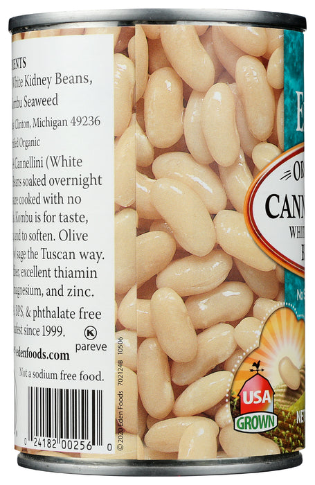 Cannellini White Kidney Beans, Org, 15 oz