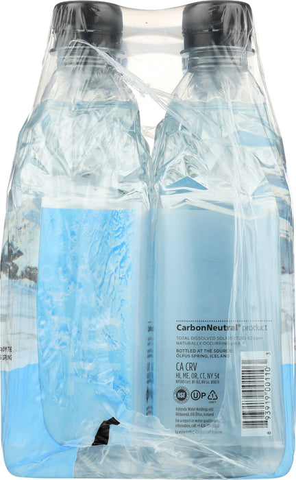 Natural Spring Water Iceland, 500 ml, 6pk