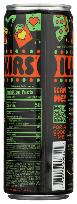 Sparkling Juice Drink, Late Night Fruity Call, 12 fl oz