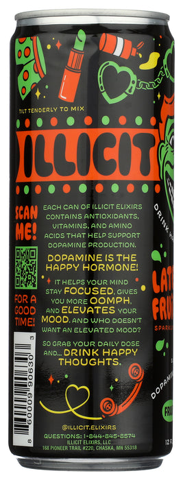 Sparkling Juice Drink, Late Night Fruity Call, 12 fl oz