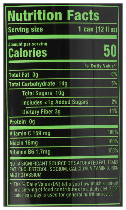 Sparkling Juice Drink, Late Night Fruity Call, 12 fl oz