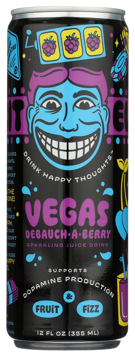 Sparkling Juice Drink, Vegas Debauch-A-Berry, 12 fl oz