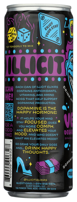 Sparkling Juice Drink, Vegas Debauch-A-Berry, 12 fl oz