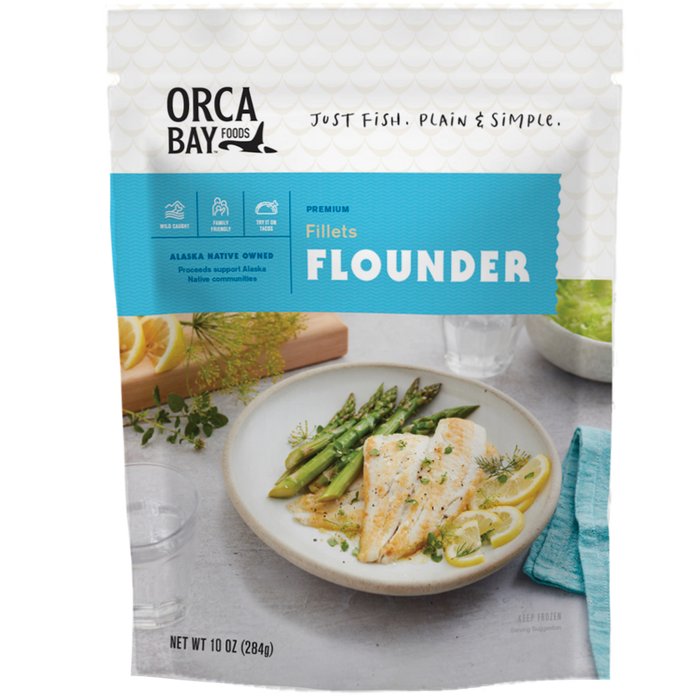 Flounder Fillet Thailand, 10 oz