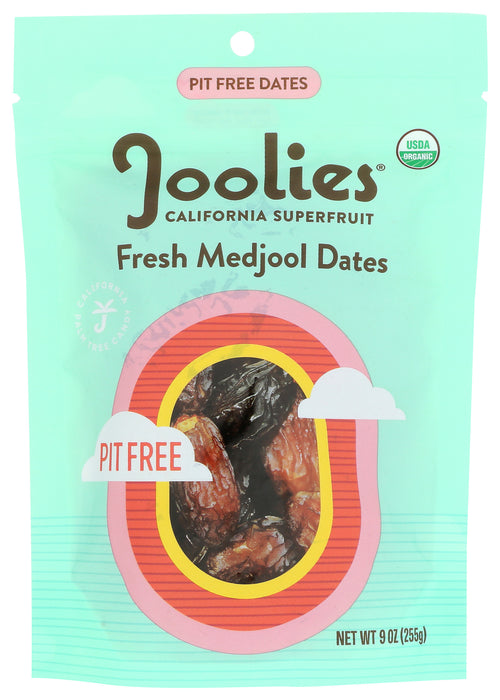 Fresh Medjool Dates, Pit Free, Org, 9 oz