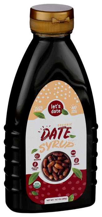 Date Syrup, Org, 14.1 oz