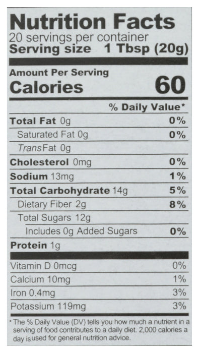 Date Syrup, Org, 14.1 oz