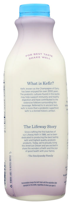 Whole Milk Kefir, Plain, Org, 32 floz