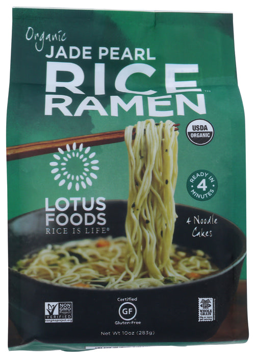Jade Pearl Rice Ramen 4pk, GF Org, 10 oz