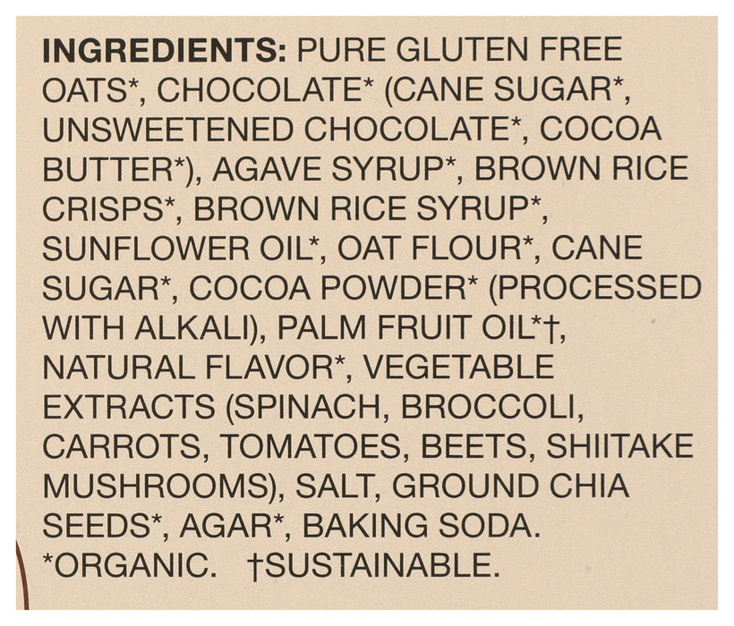 Cookie Crumble Chocolate Drizzled Granola Bars, Org NF, 4.25 oz