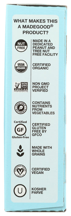 Vanilla Chocolate Drizzled Granola Bars, Org, NF, 4.25 oz