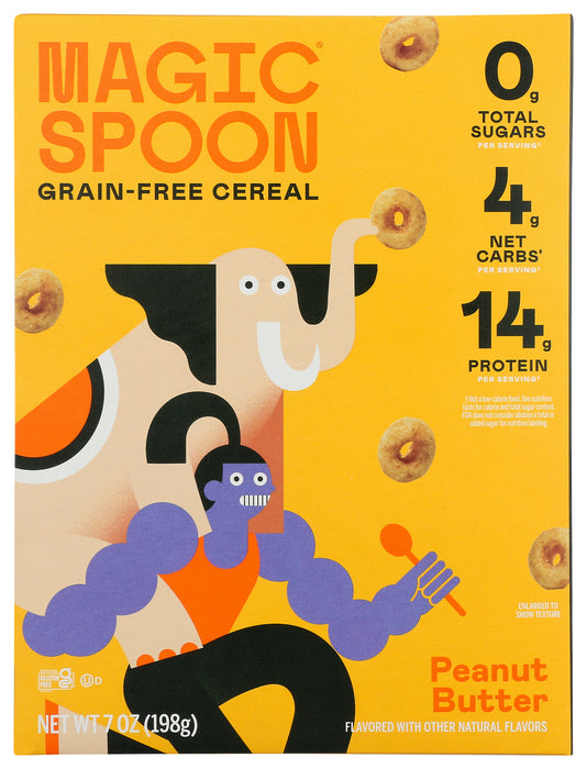 Peanut Butter Grain Free Cereal, 7 oz