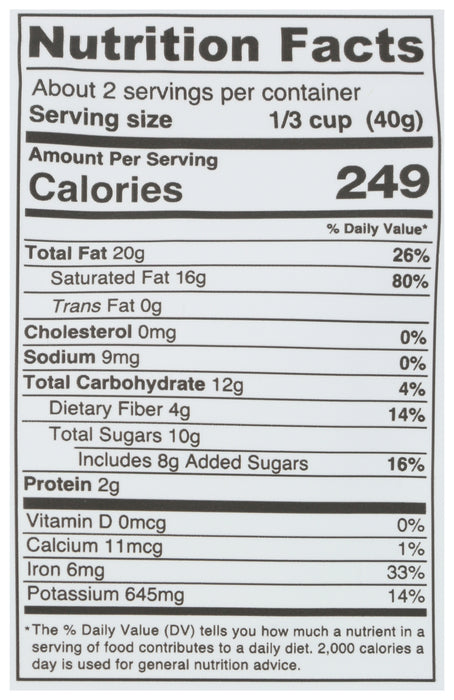 Chocolate Dipped Dried Coconut, 3 oz