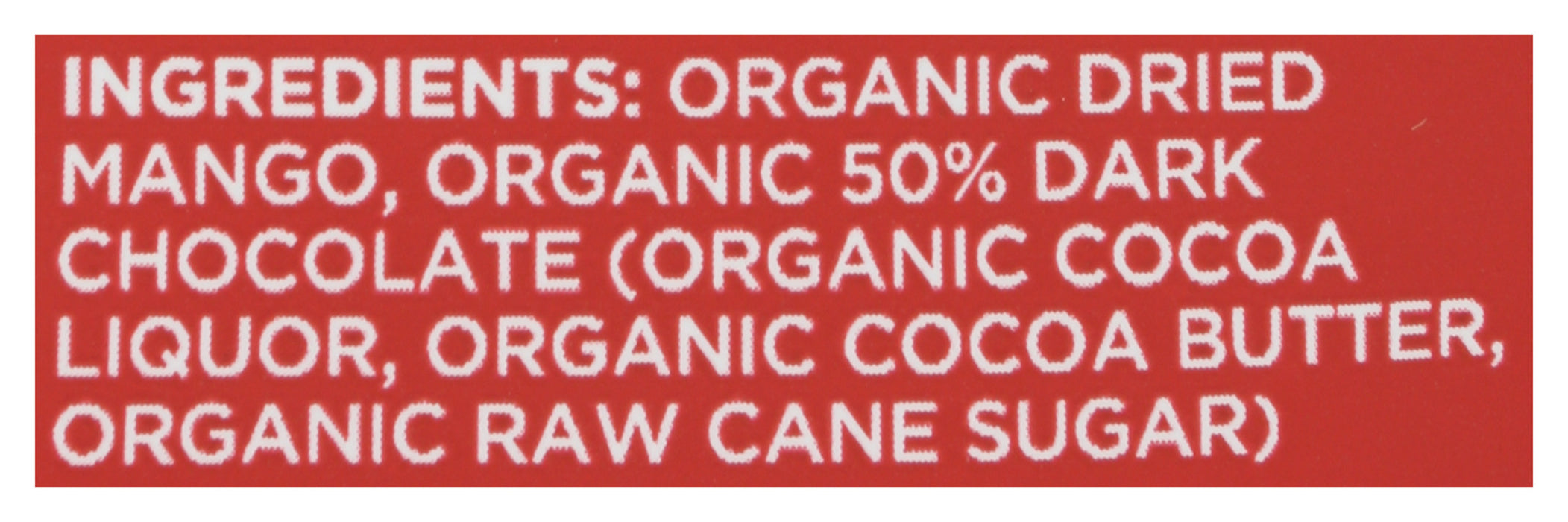 Chocolate Dipped Dried Mango, 3 oz