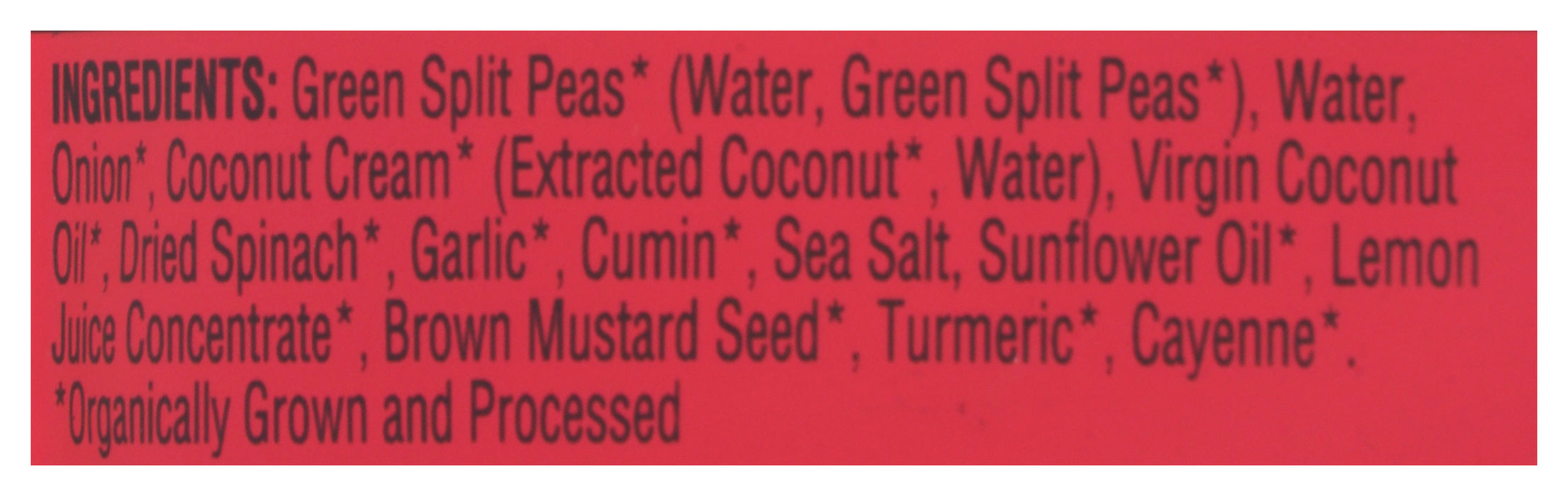 Everyday Dal, Green Split Pea, Spinach & Coconut, Org, 10 oz