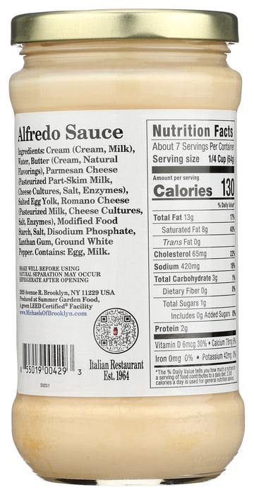 Alfredo Sauce, 15 oz