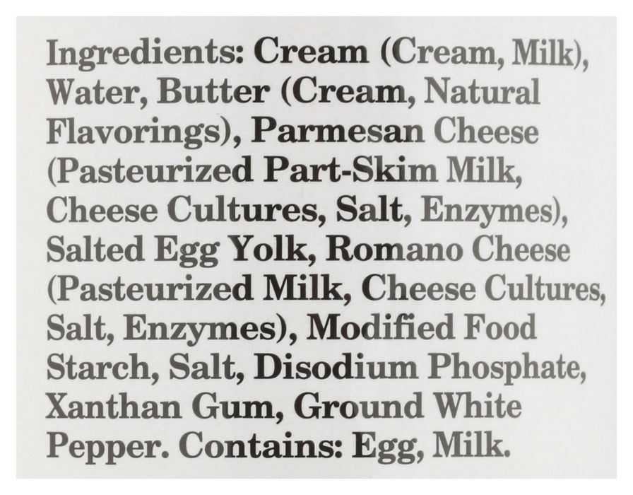 Alfredo Sauce, 15 oz