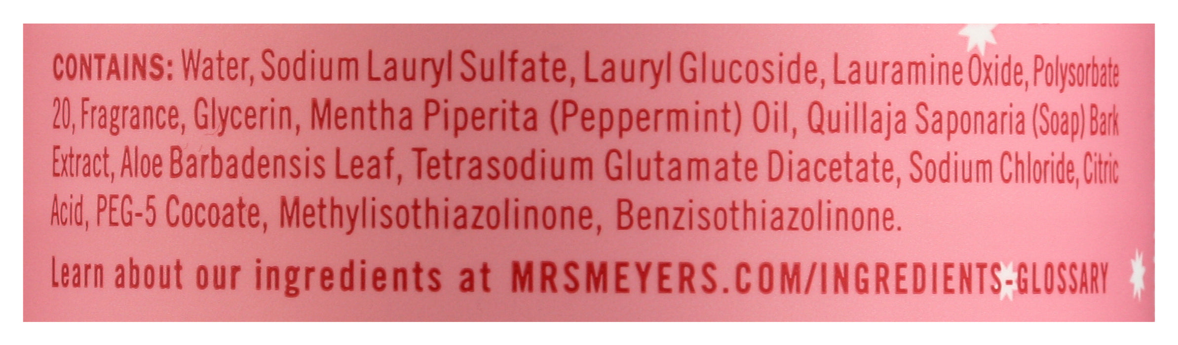 Liquid Dish Soap, Holiday Peppermint, 16 fl oz