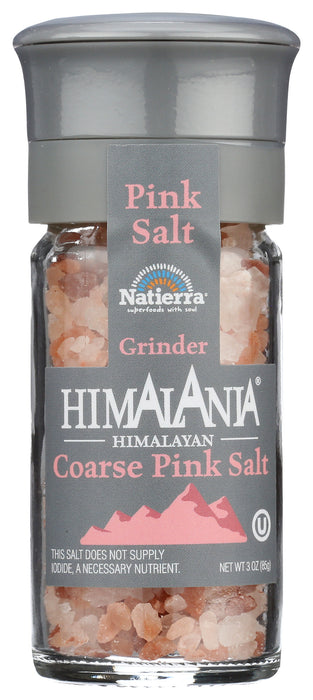 Coarse Himalayan Pink Salt Grinder, 3 oz
