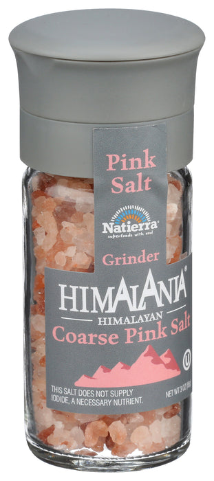 Coarse Himalayan Pink Salt Grinder, 3 oz