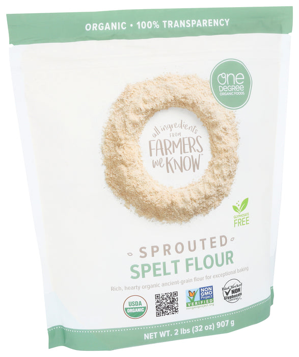 Sprouted Spelt Flour, Org, 32 oz