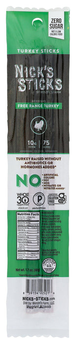 Turkey Sticks, Free Range, GF, 1.7 oz