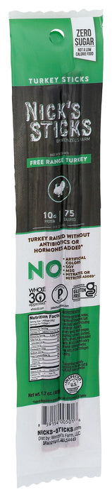 Turkey Sticks, Free Range, GF, 1.7 oz