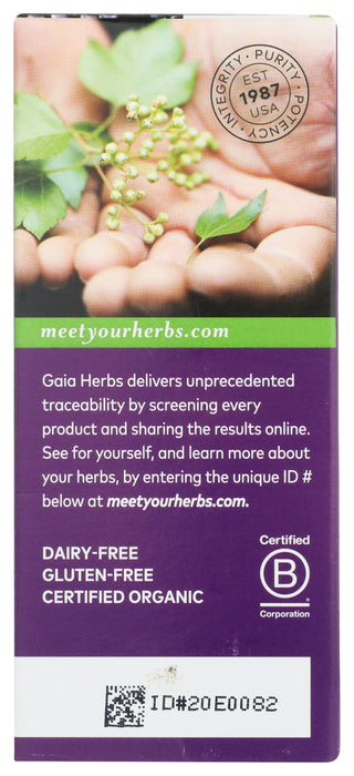 Gaiakids Black Elderberry Syrup, 3 oz