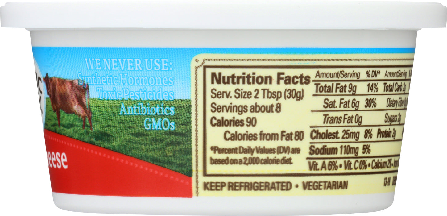 Cream Cheese Spread, Org, 8 oz