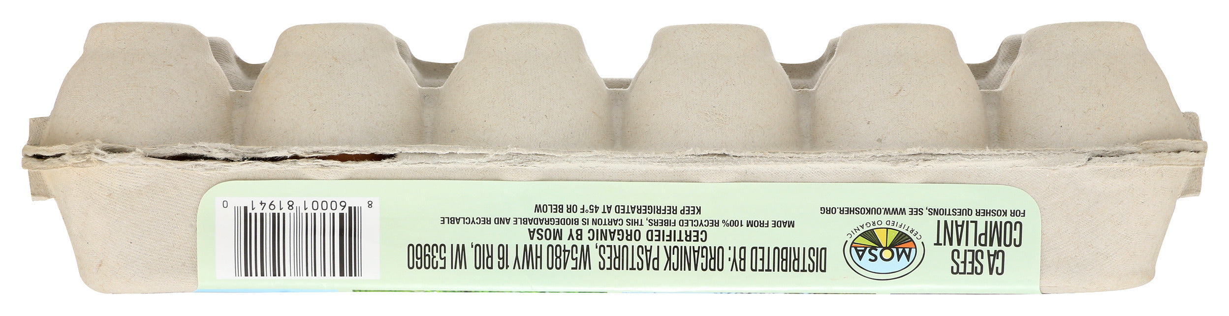 Eggs Brown, Pasture Raised Org, 1 doz