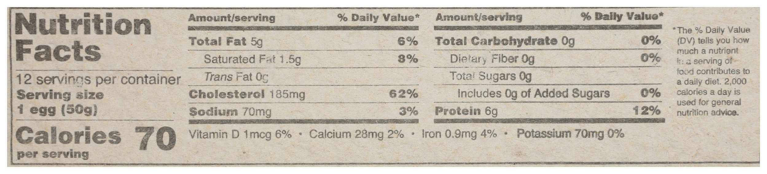 Eggs Brown, Pasture Raised Org, 1 doz