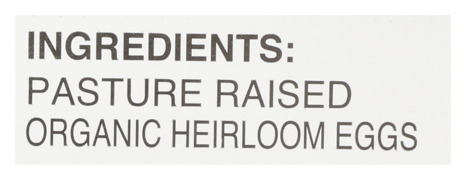 Heriloom Eggs, Pasture Raised Org, 1 doz
