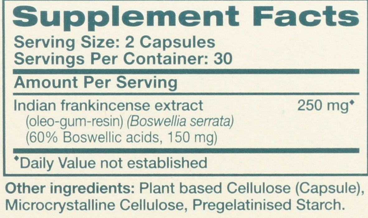 Boswellia, 60 vcap