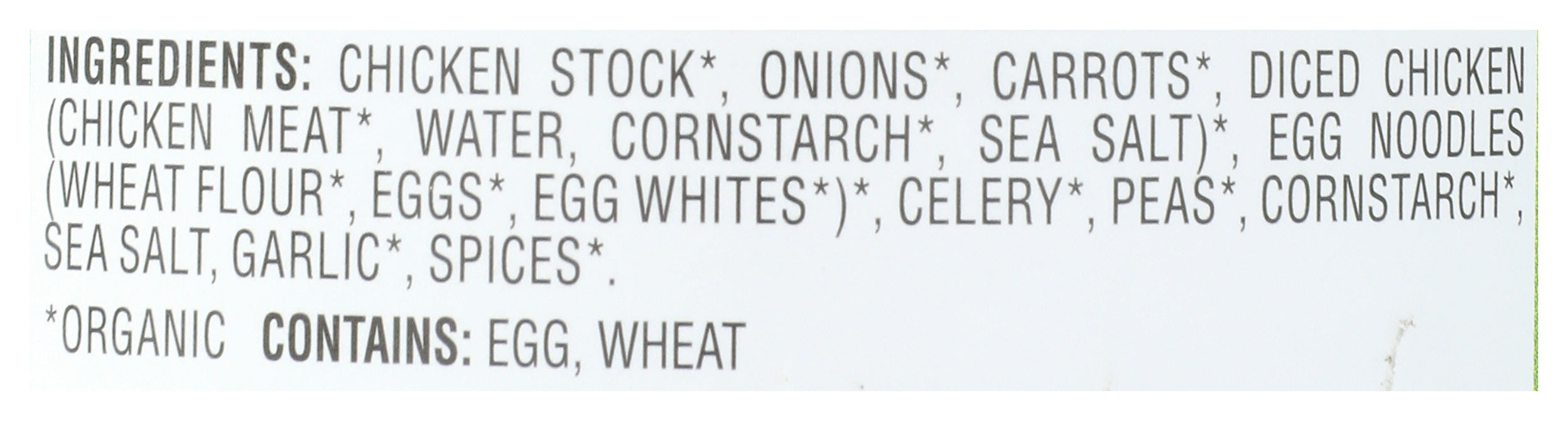 Chicken Noodle Soup, Org, 16.1 oz