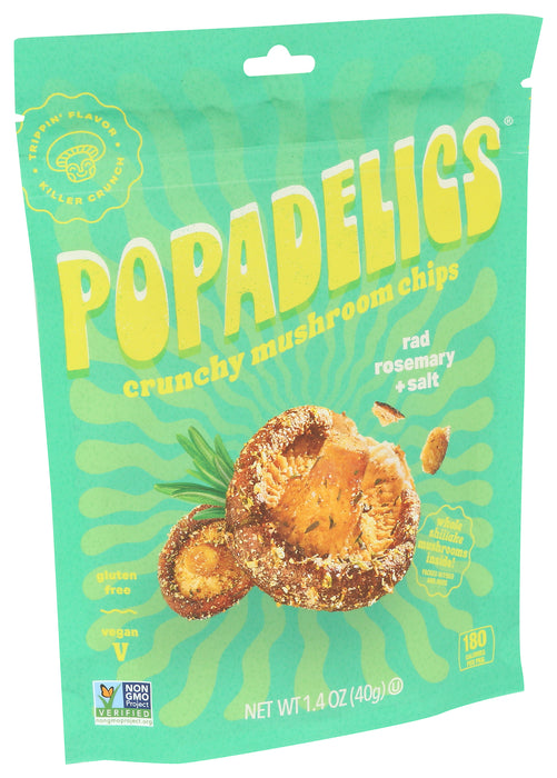 Mushroom Chips, Rosemary Salt, 1.4 oz