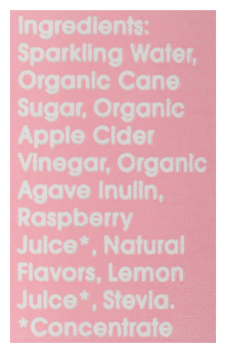 Raspberry Rose Prebiotic Soda, 12 fl oz