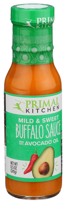Buffalo Sauce w/ Avocado Oil, Mild & Sweet, 8.5 oz