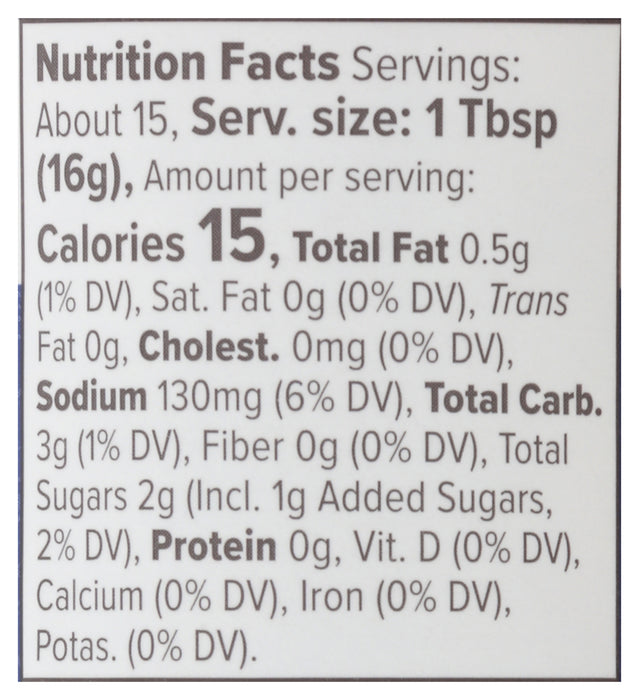 Korean Style BBQ Sauce, Org, 8.5 oz