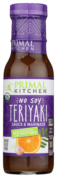 No Soy Teriyaki Sauce, Org, 8.5 oz