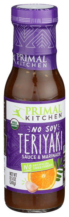 No Soy Teriyaki Sauce, Org, 8.5 oz